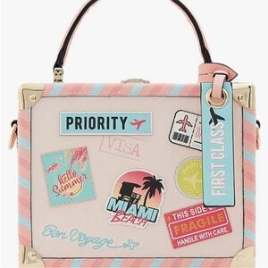 Aldo Pink Trunk Purse